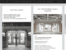 Tablet Screenshot of berndriegger.com